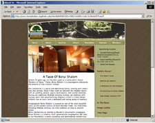 Jewish conservative congregation - website development