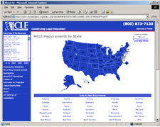 Website development, content management and ecommerce for continuing legal education