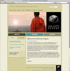 website for One Earth Future Foundation