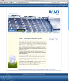 REMA Renewable Energy Marketing Associates site design by Customer Paradigm