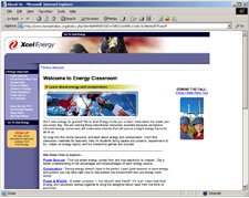 Microsite for Energy Company - teaching resources