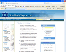 Social Networking site for Jewish Minyans