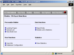 upload and create personalized URLs