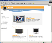 Website design + hosting for product manuals