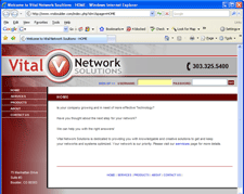 Website content management system for tech support IT company