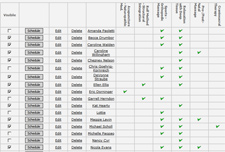 View all therapists for online scheduling system