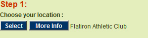 Web Appointment Scheduling System - by location
