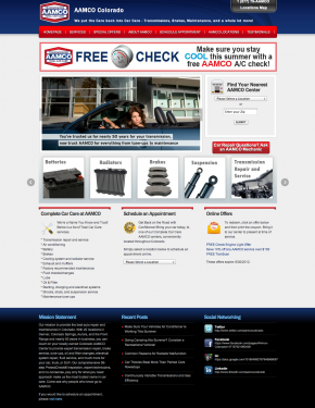 An example of Customer Paradigm's expert WordPress Development