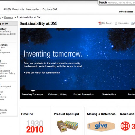 3M Sustainability Website