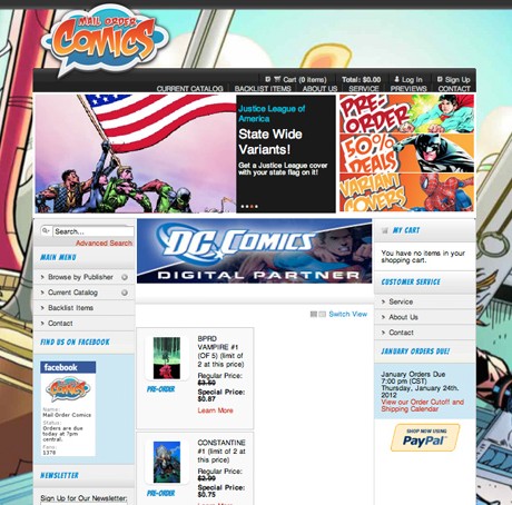 Mail Order Comics