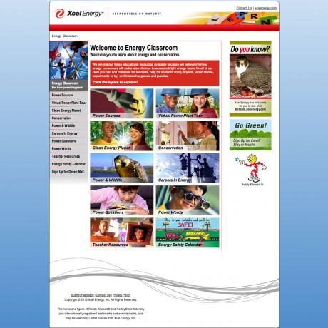 Xcel Energy – EnergyClassroom