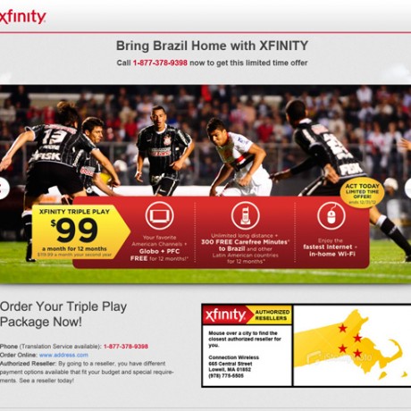 Comcast – Xfinity Brazil