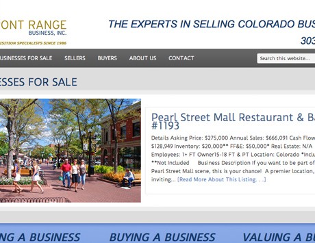 Front Range Business – WordPress Development in Boulder, CO