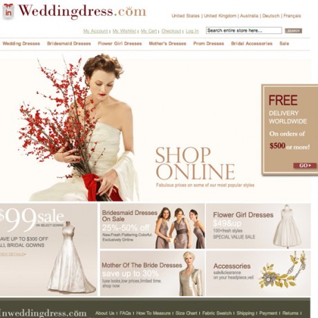 In Wedding Dress – Magento