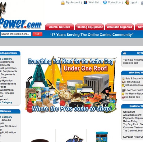 K9 Power – Magento Development
