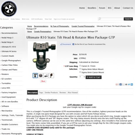 Nodal Ninja – Photography Manufacturer – Magento