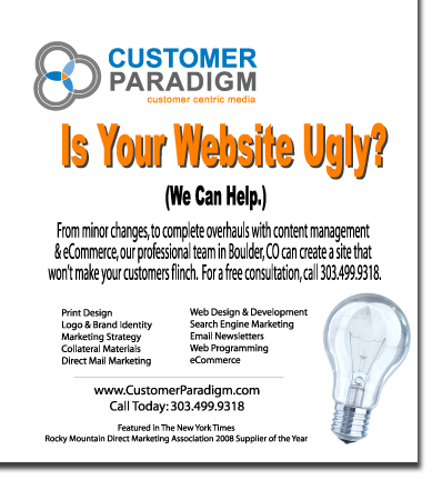 Is your Website Ugly?  We Can Help.