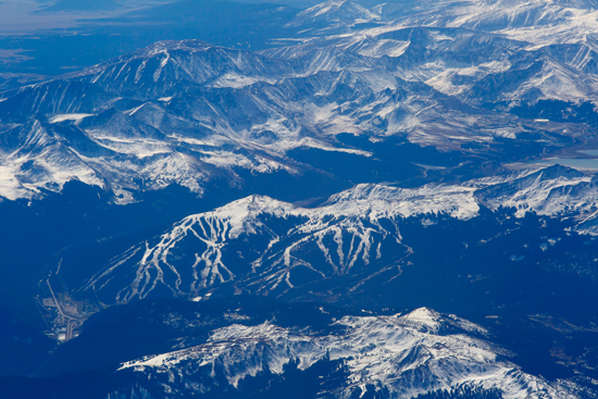 Copper Mountain Ariel Photograph