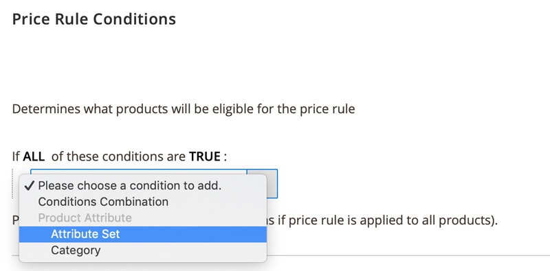 Price Rule Conditions for Amazon Sales Channel