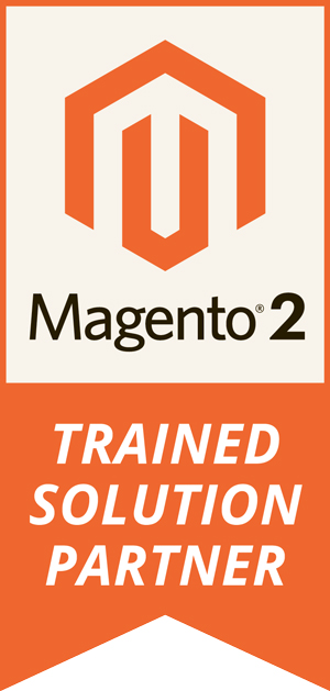 Magento 2.0 Trained Solution Partner Badge