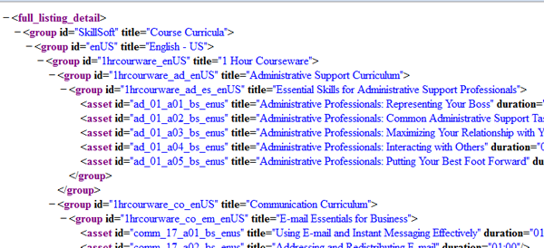 XML Tree Magento XML Tree