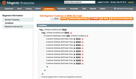 Zip Code Personalization