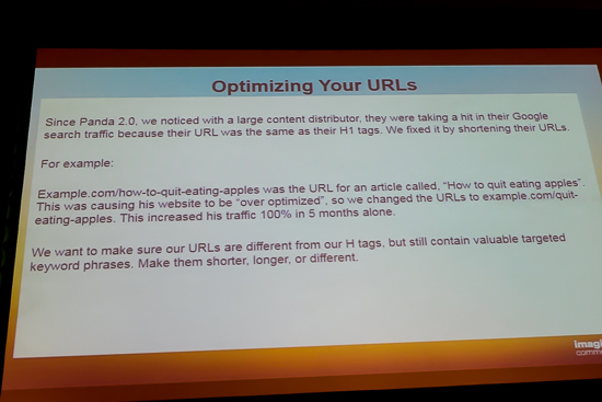 Optimizing Your URLs