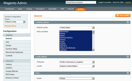 Country Options - Geo-Location Customization & Localization