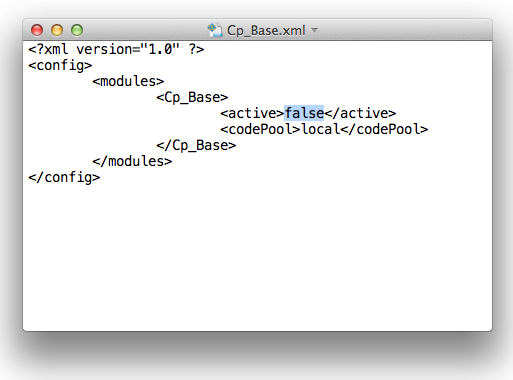 Disable Magento Module via FTP