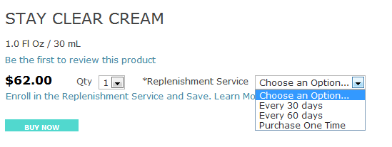Recurring orders for Products Recurring orders for Products