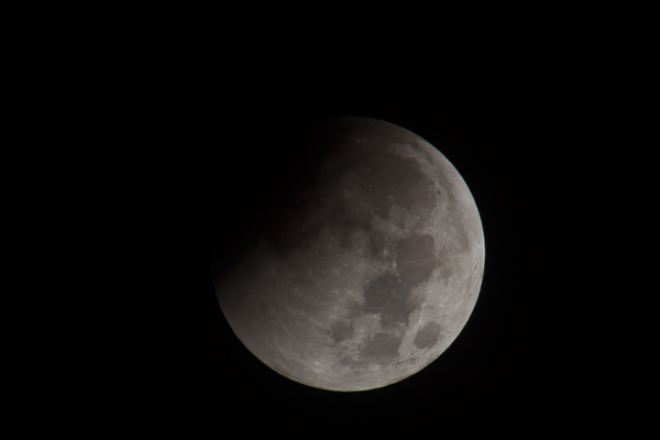 Partial Eclipse Moon