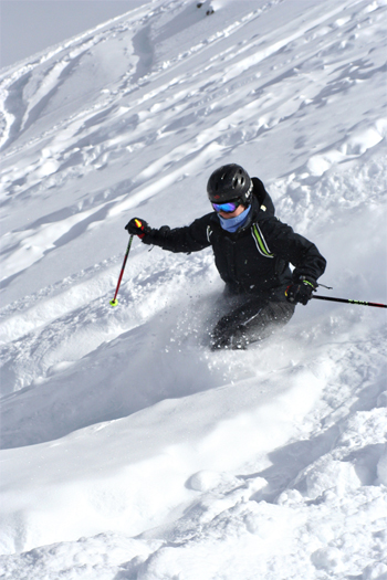 Melissa - Skiing Deep Snow at Copper Mountain