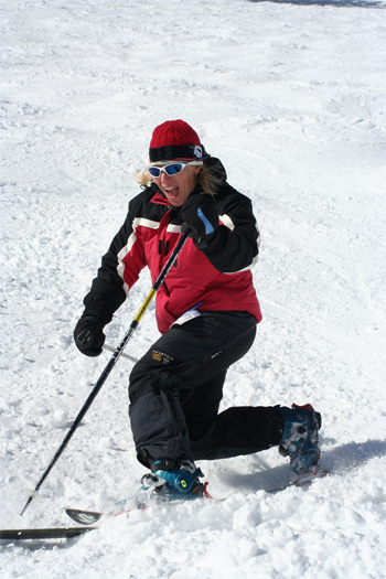 Jamie - Telemark Skiing in the Back Bowls of Vail