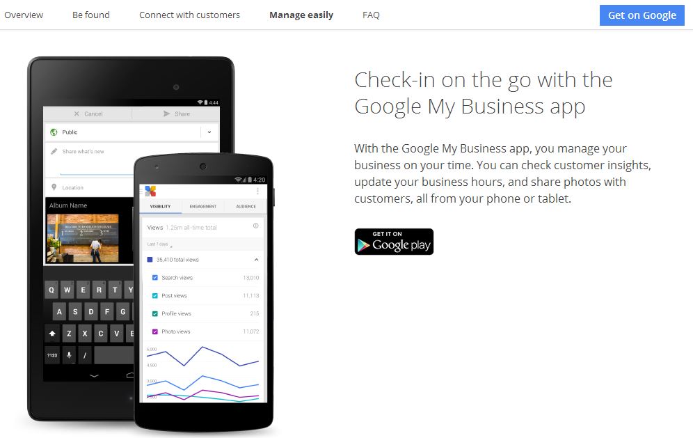 Google My Business Mobile Google My Business Mobile