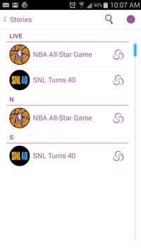 Snapchat Purple Button Snapchat Discover Previous Screen - Boulder SEO - Customer Paradigm