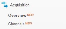 Analytics Overview Acquisition SEO Analytics Acquisition