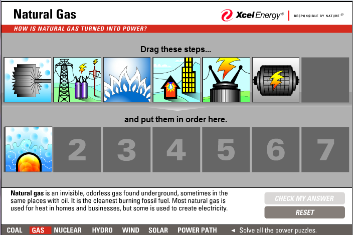 Interactive Energy Puzzles