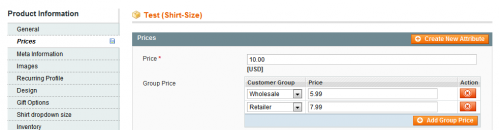 How to set up customer group pricing in Magento