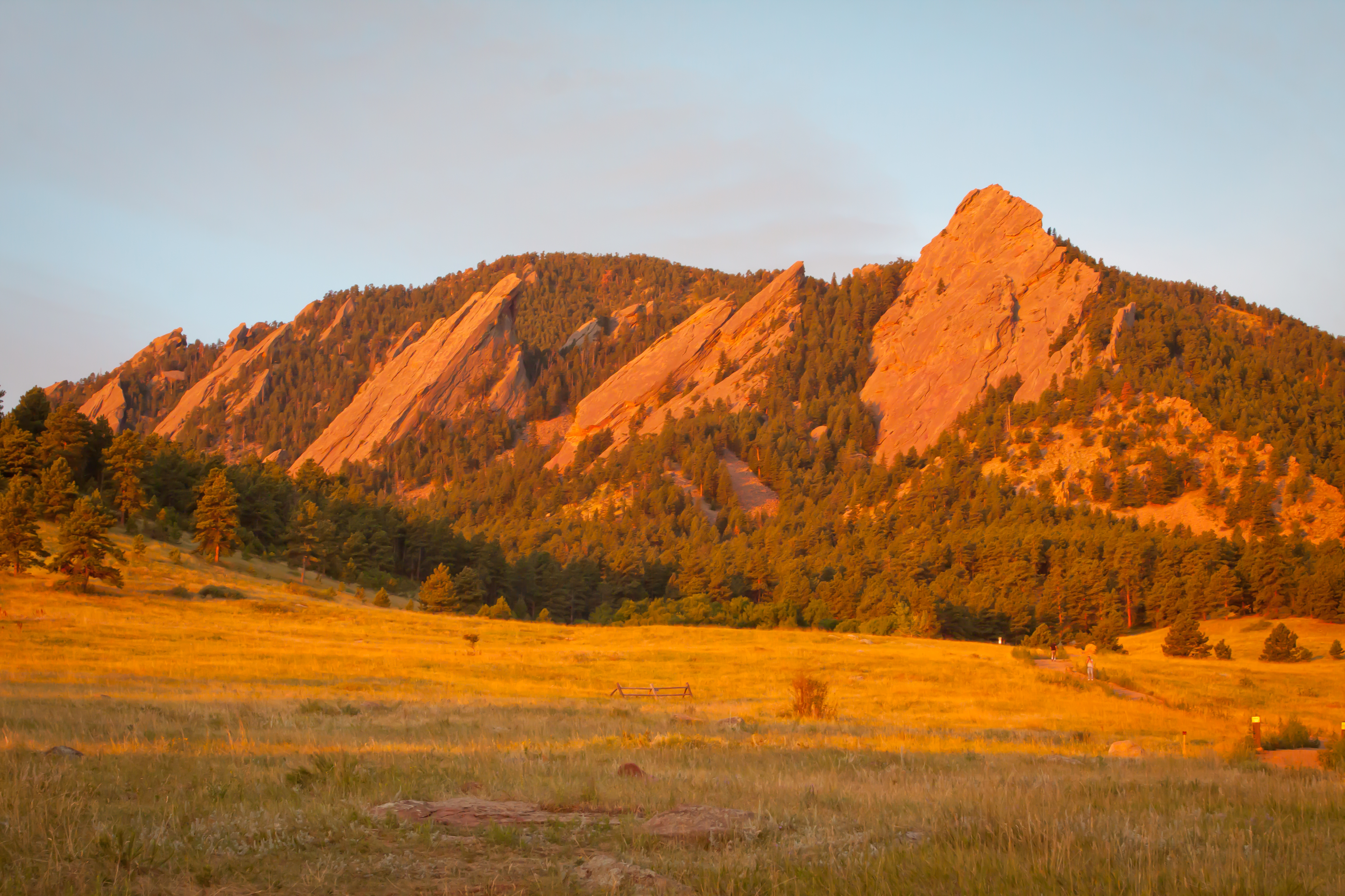 Flatirons sunrise sale