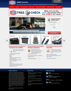 An example of Customer Paradigm's expert WordPress Development