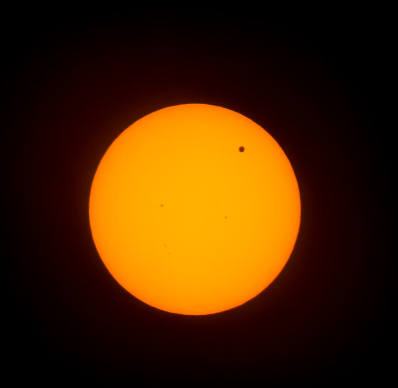Venus Transit Image 2012