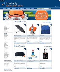 Travelocity Accessory Shop - Magento Development