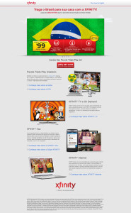 Traga O Brasil para sua casa com a Xfinity!