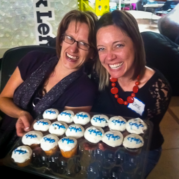 Katie with the PHP Cupcakes