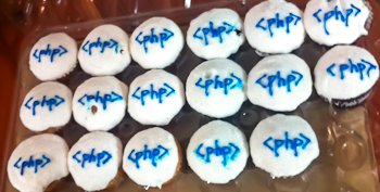 Closeup of PHP Cupcakes Closeup of PHP Cupcakes