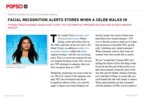 Facial-Recognition-for-celebrities-to-walk-into-store Facial Recognition Software When Celebrities Walk Into Store
