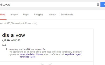 Using Google Disavow Tool to Get Rid of Bad Links