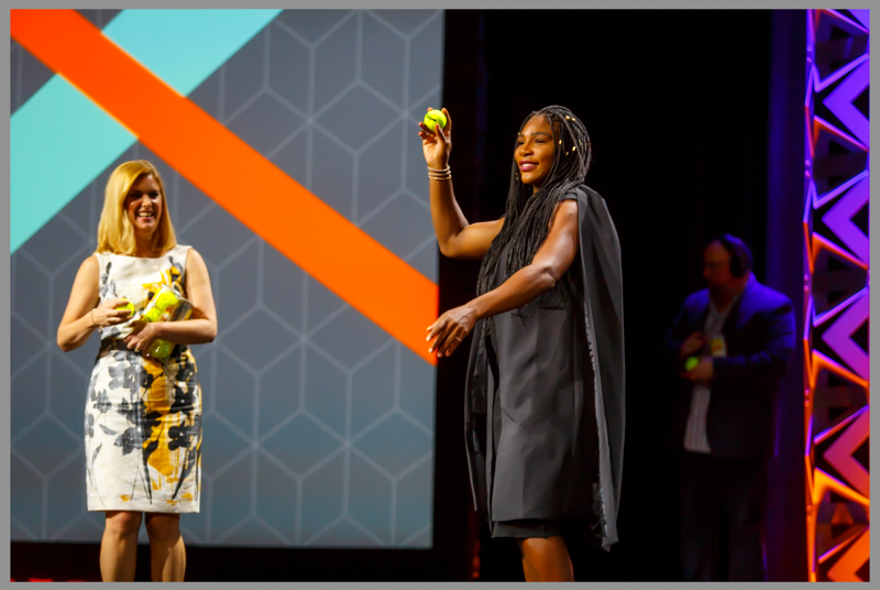 Serena Williams Gives the Keynote at Magento Imagine 2017