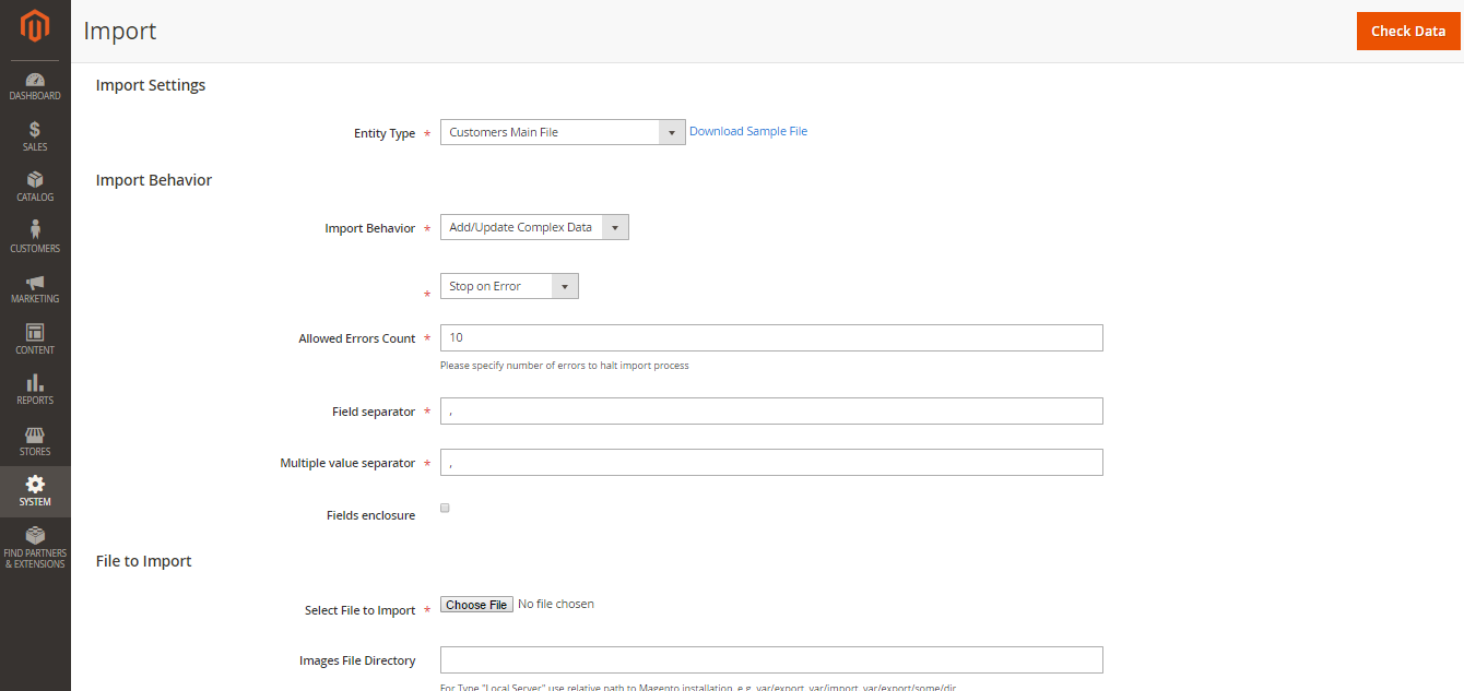 Upload Your CSV File
