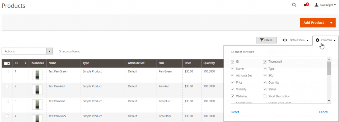 Creating Product Attributes in Magento 2 - Customer Paradigm